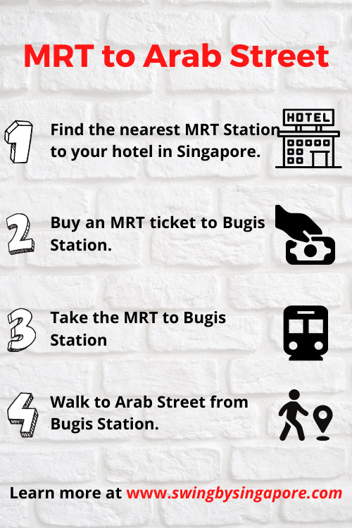 How to Get to Arab Street in Singapore using MRT?