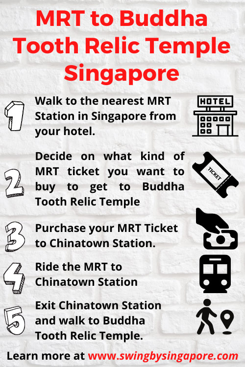 How to Get to Buddha Tooth Relic Temple Singapore Using MRT?