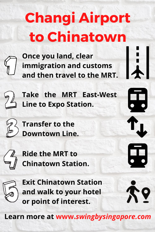 How to Get from Changi Airport to Chinatown in Singapore Using the MRT?