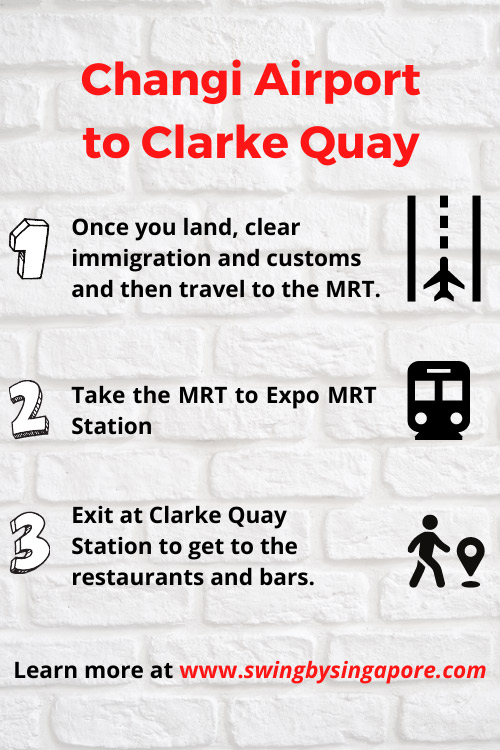 How to Get from Changi Airport to Clarke Quay Singapore Using the MRT?