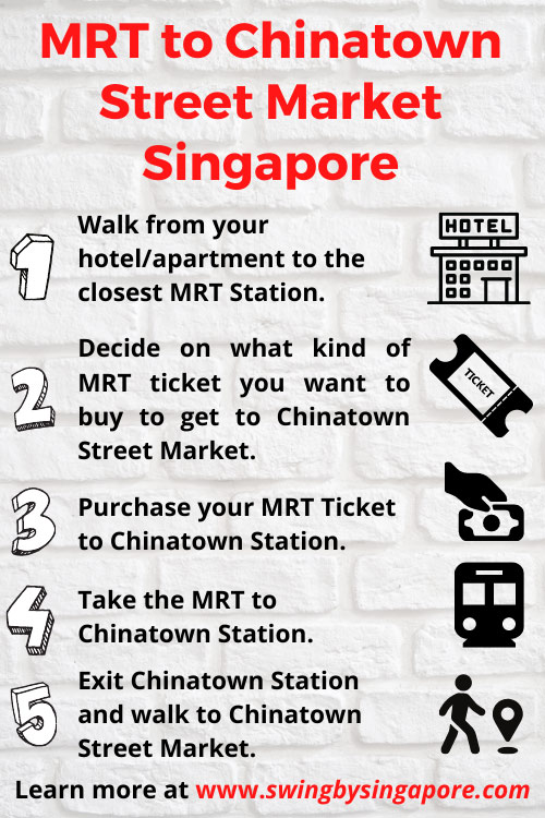 How to Get to Chinatown Street Market Singapore Using MRT?