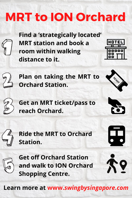 How to Get to ION Orchard Singapore by MRT?