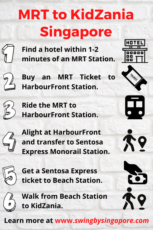 How to Get to KidZania Singapore Using Public Transportation?