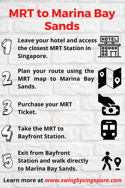 How to Get to Marina Bay Sands Using the MRT?
