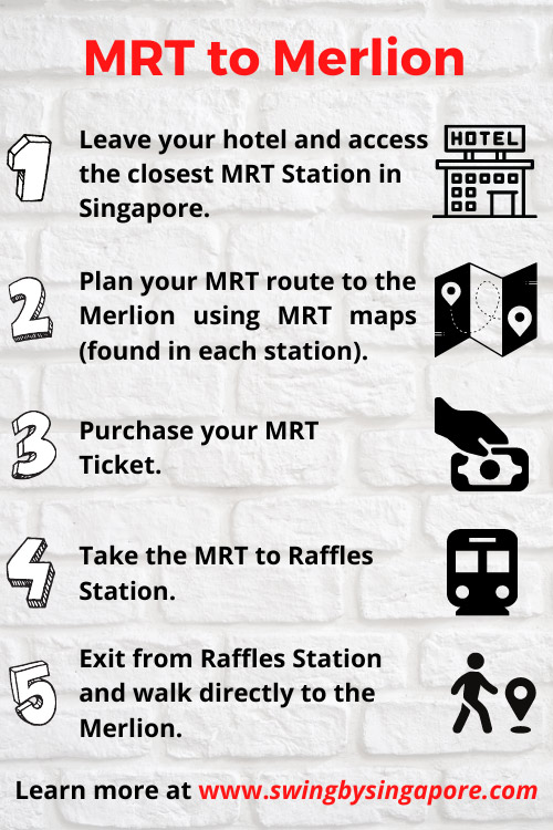 How to Get to the Merlion in Singapore Using the MRT?