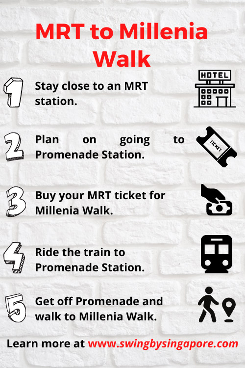 How to Get to Millenia Walk Singapore by MRT?