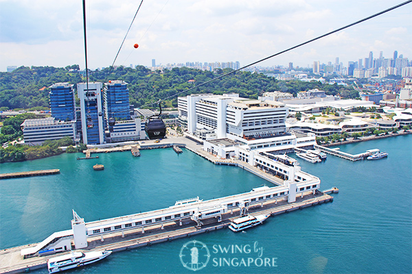 MRT to Singapore Cable Car