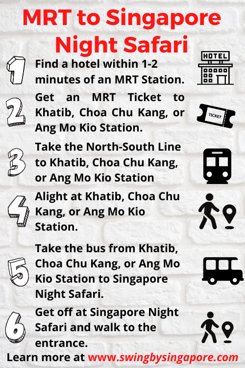 How to Get to Singapore Night Safari by MRT?