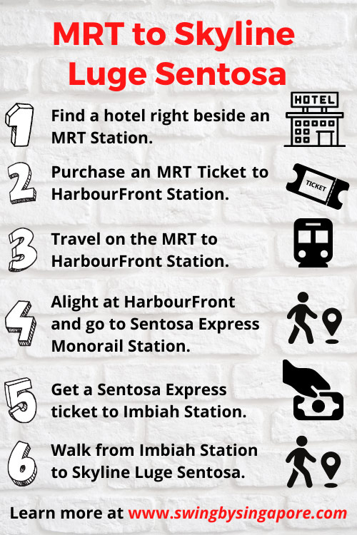 How to Get to Skyline Luge Sentosa Using Public Transportation?