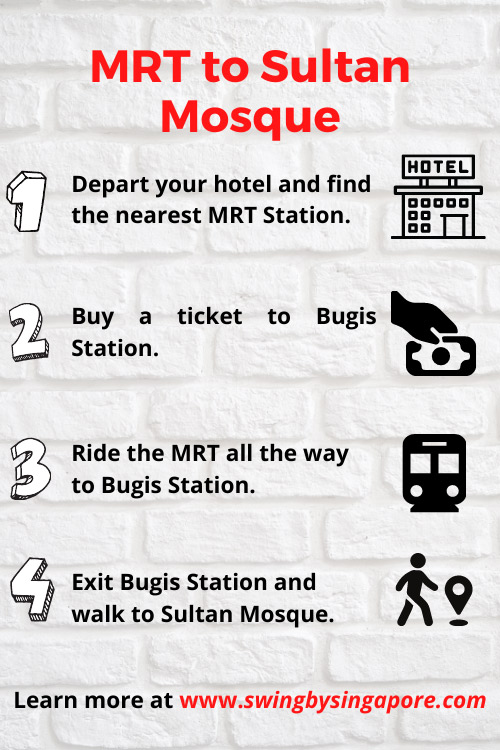 How to Get to Sultan Mosque in Singapore by MRT?