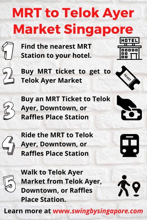 How to Get to Telok Ayer Market Singapore Using MRT?