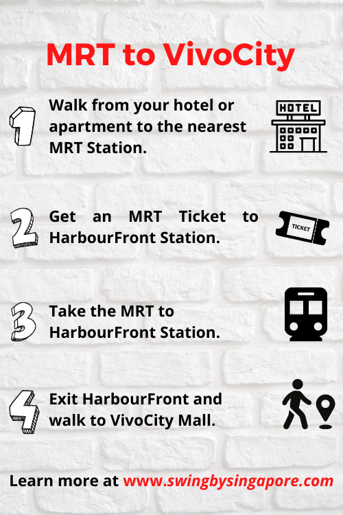 How to Get to VivoCity Singapore by MRT?