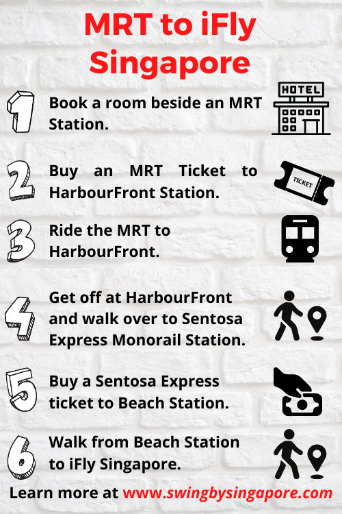 How to Get to iFly Singapore Using Public Transportation?