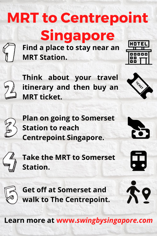 How to Get to Centrepoint Singapore by MRT?