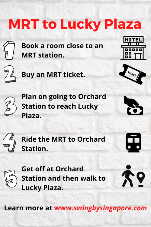 How to Get to Lucky Plaza Singapore by MRT?