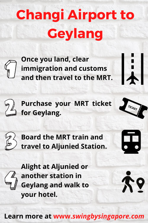 How to Get from Changi Airport to Geylang by MRT?