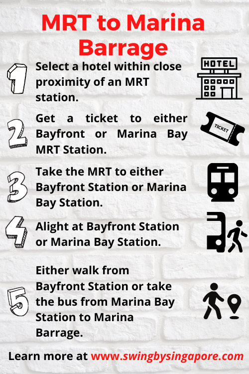 How to Get to Marina Barrage Singapore by MRT?