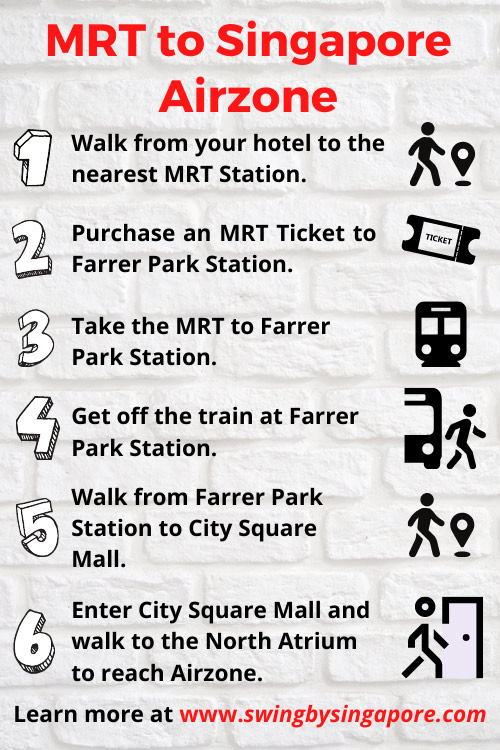 How to Get to Singapore Airzone by MRT?