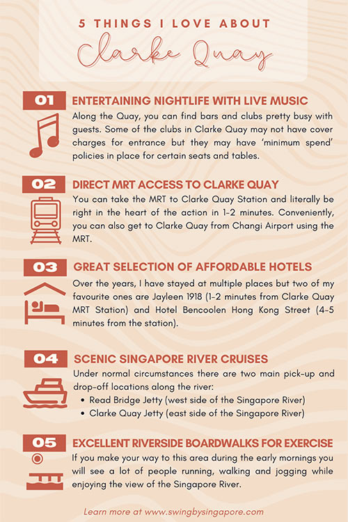 5 Things I Love about Clarke Quay