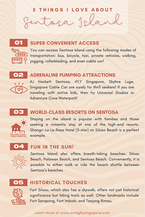 5 Things I Love about Sentosa Island