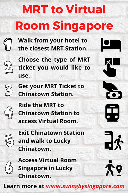 How to get to Virtual Room Singapore by MRT?