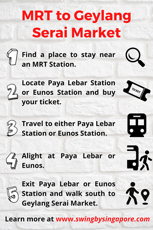 How to get to Geylang Serai Market by MRT?
