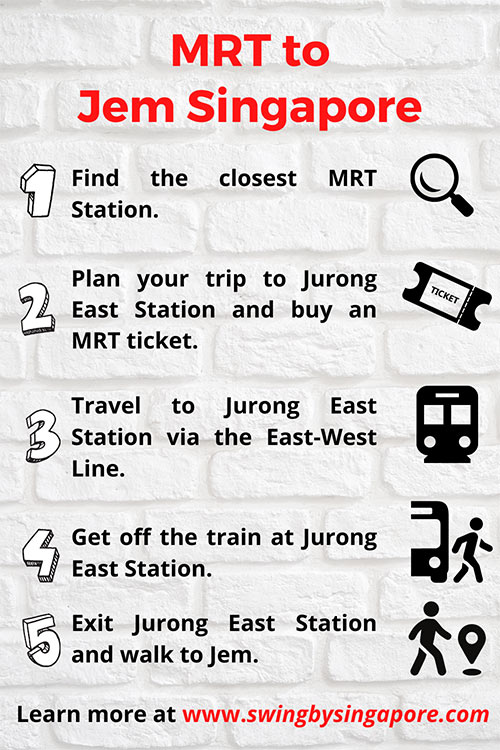 How to get to Jem Singapore by MRT?