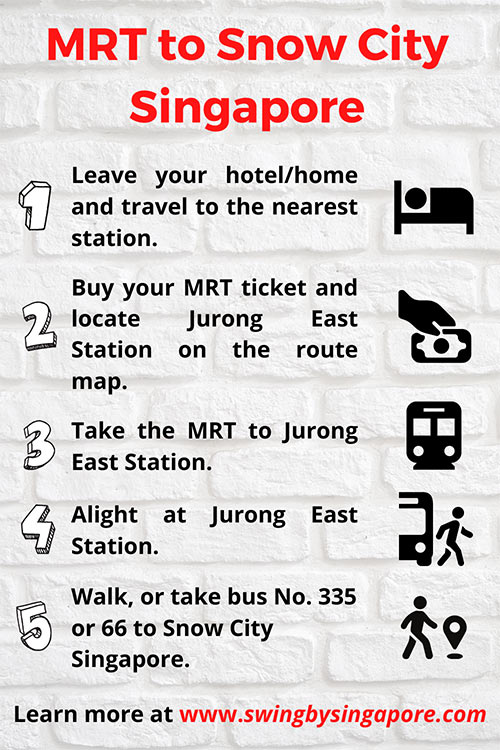 How to get to Snow City Singapore by MRT?