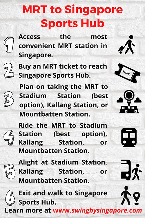 How to get to Singapore Sports Hub by MRT?