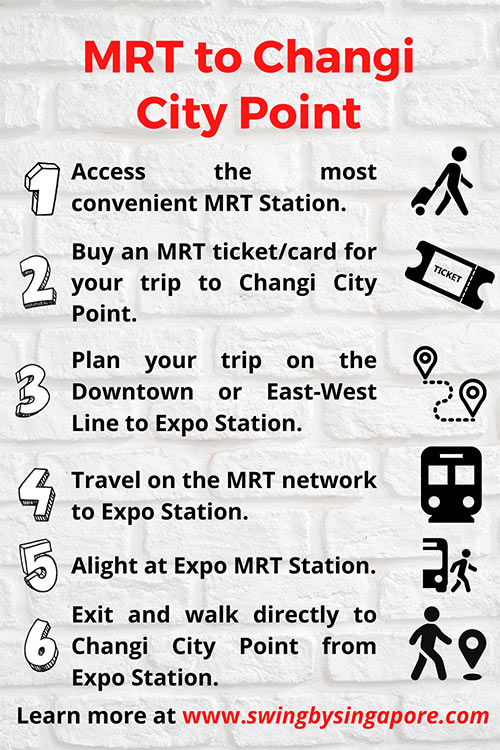 How to get to Changi City Point by MRT?