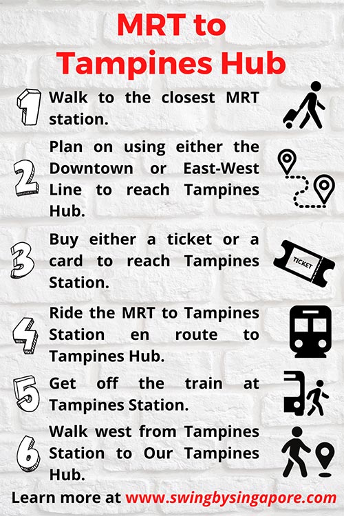 How to get to Tampines Hub by MRT?