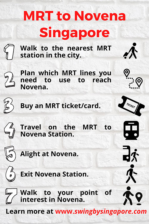 How to get to Novena Singapore by MRT?