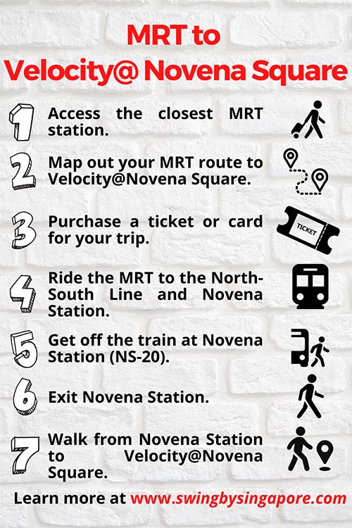 How to get to Velocity@Novena Square by MRT?
