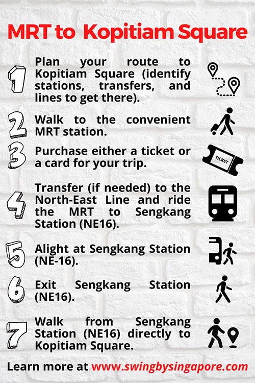 How to get to Kopitiam Square by MRT?