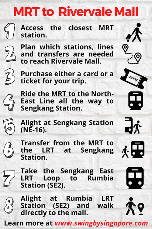 How to get to Rivervale Mall in Singapore?