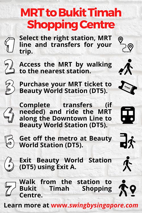 How to get to Bukit Timah Shopping Centre by MRT?