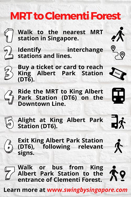 How to get to Clementi Forest in Singapore by MRT?