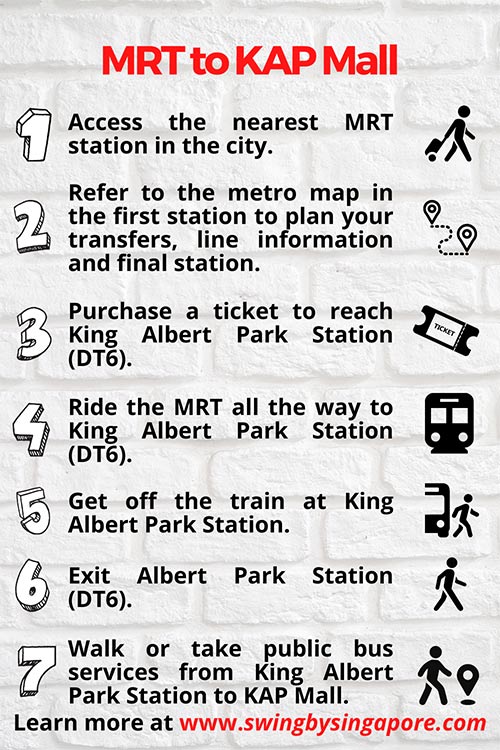 How to get to KAP Mall by MRT?