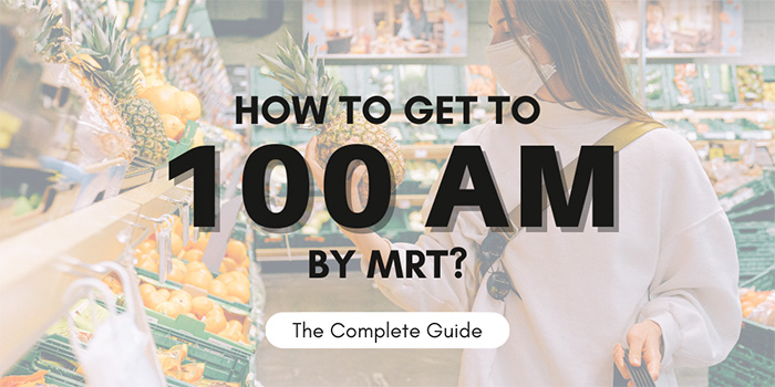 How to get to 100 AM by MRT?