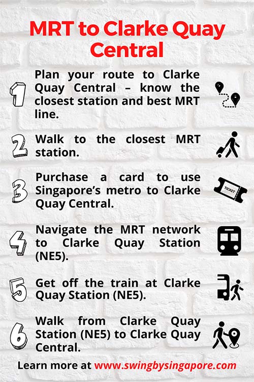 How to get to Clarke Quay Central by MRT?