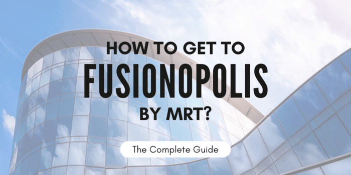 How to get to Fusionopolis by MRT?